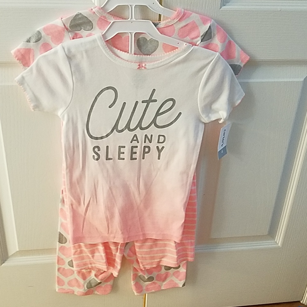 Carter's Cute and Sleepy Size 6 4 Piece Pajama